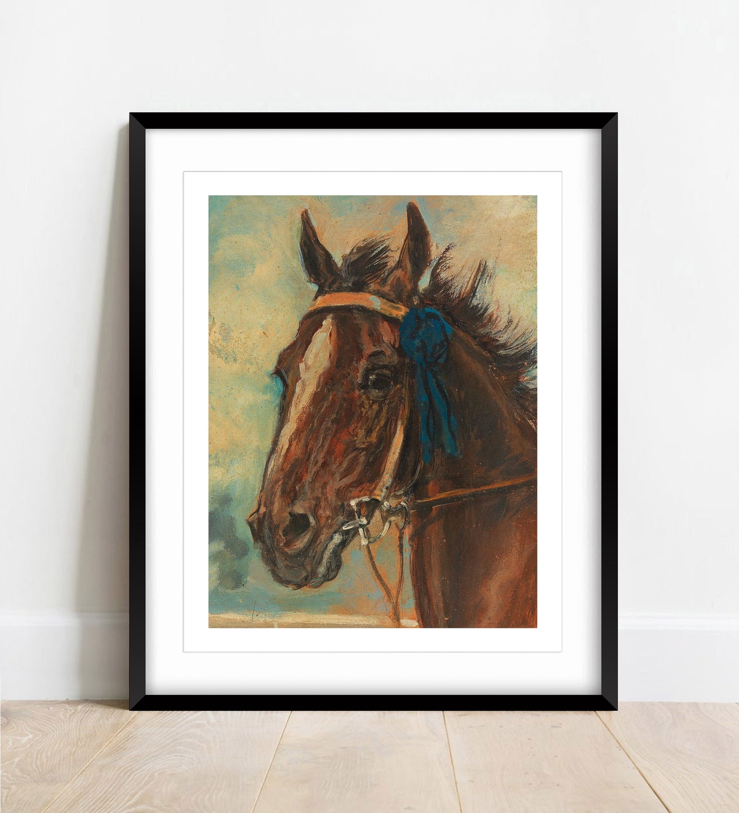 Ludwig Koch, A Winning Horse, Print
