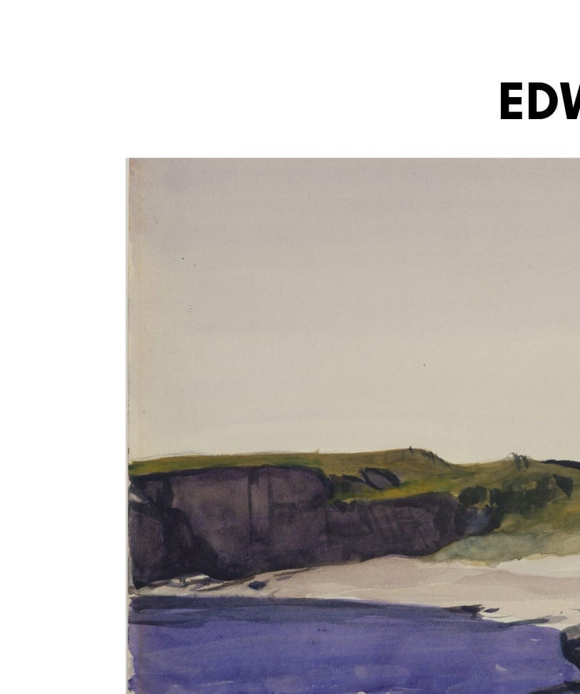 Edward Hopper Art Print: Coast Guard Station, Maine - American Realism