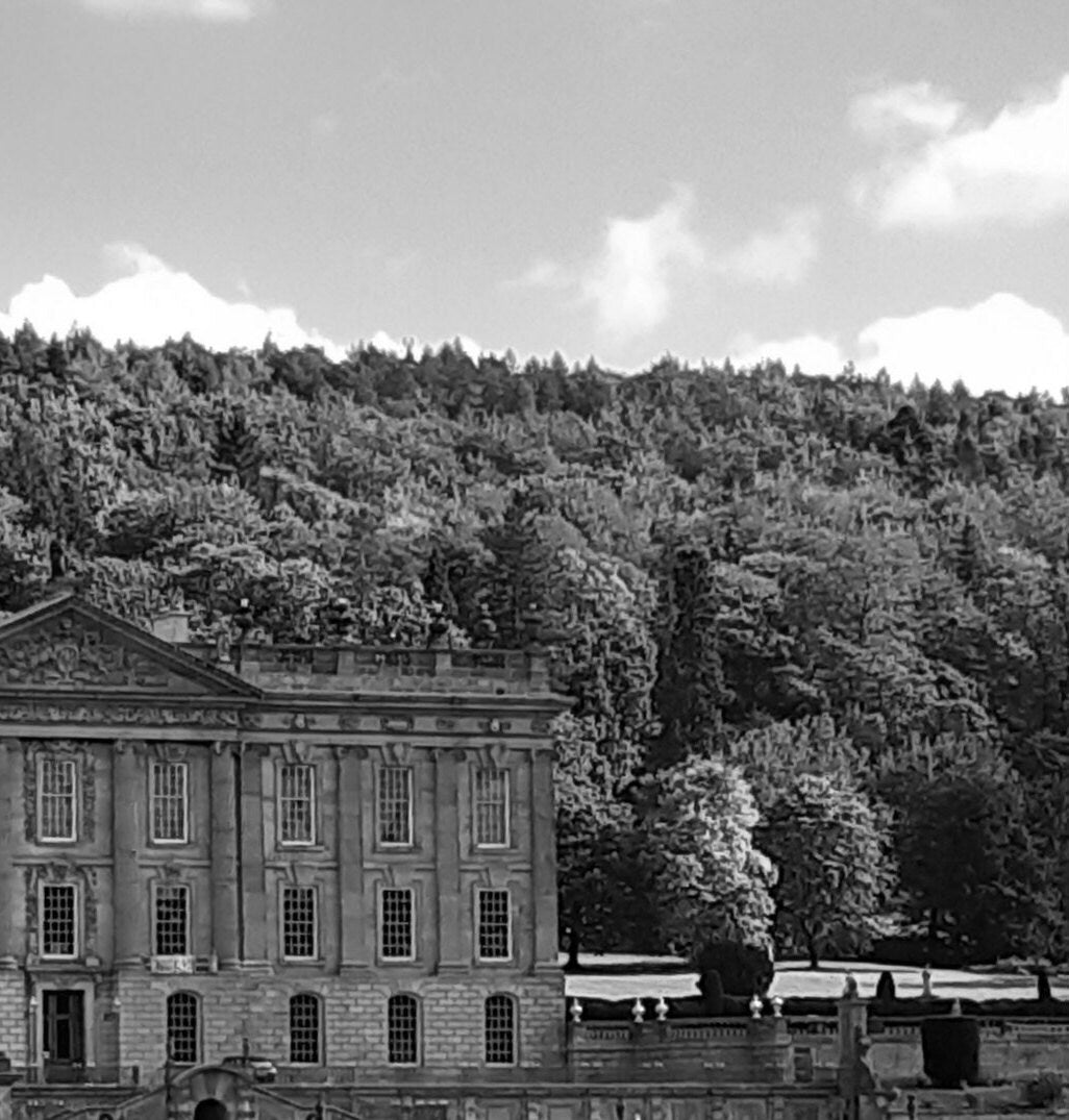 Chatsworth House Photography Print: Derbyshire Peak District Wall Art
