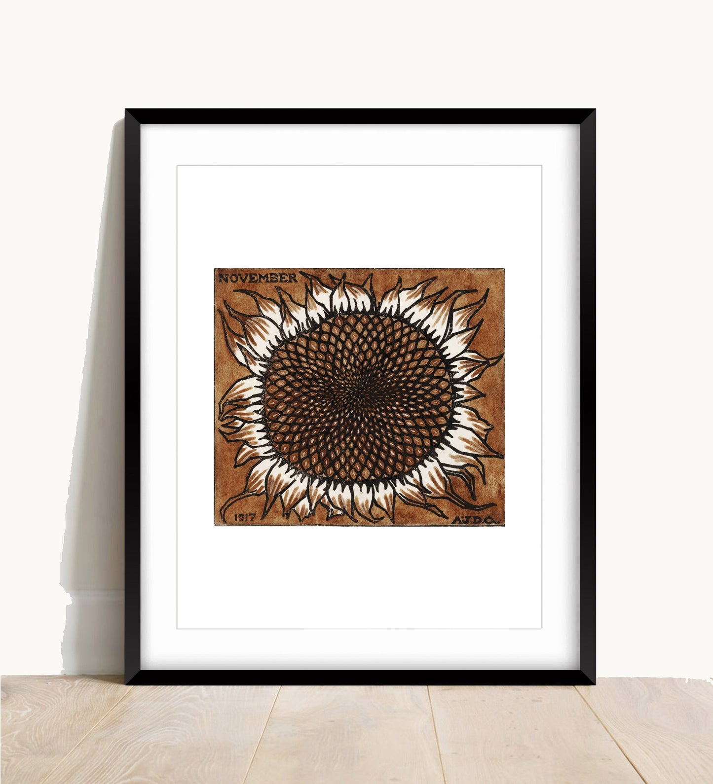 Sunflower Print, Julie de Graag