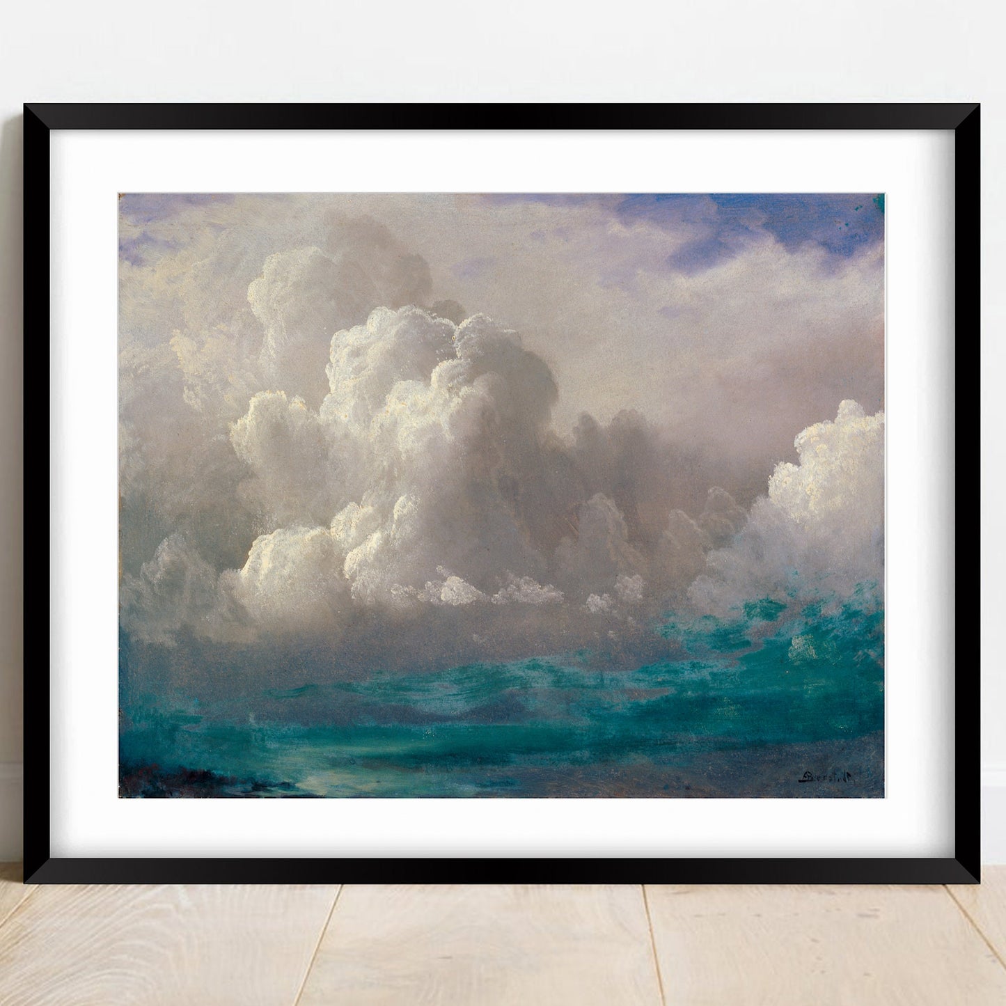 Albert Bierstadt, Storm Clouds Print