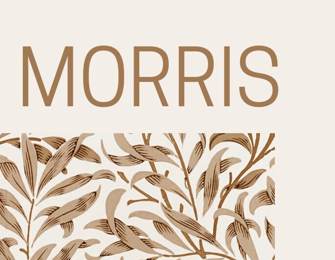 William Morris 'Willow Bough' Art Nouveau Exhibition Poster