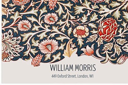 William Morris 'Trent' Floral Art Print: Pre-Raphaelite Decor