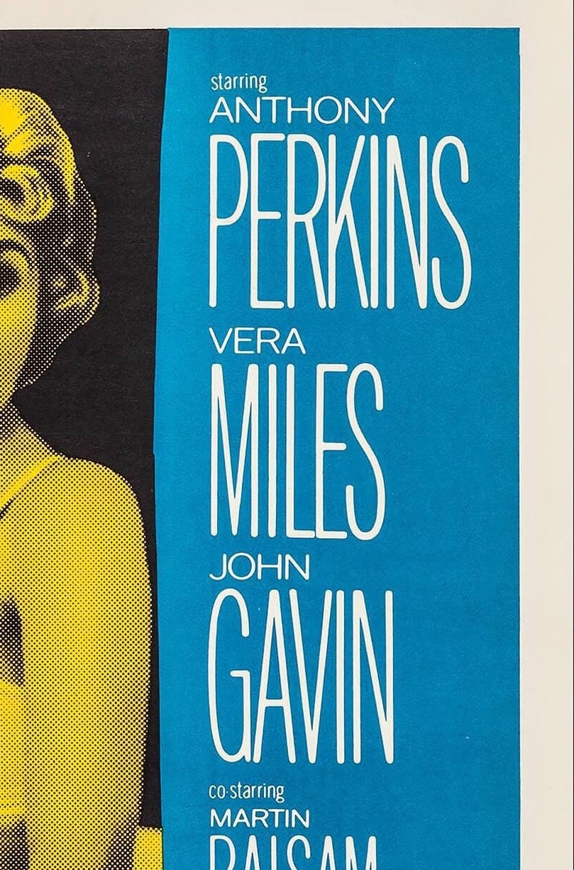 Psycho Movie Poster: Vintage Cinema Style Print
