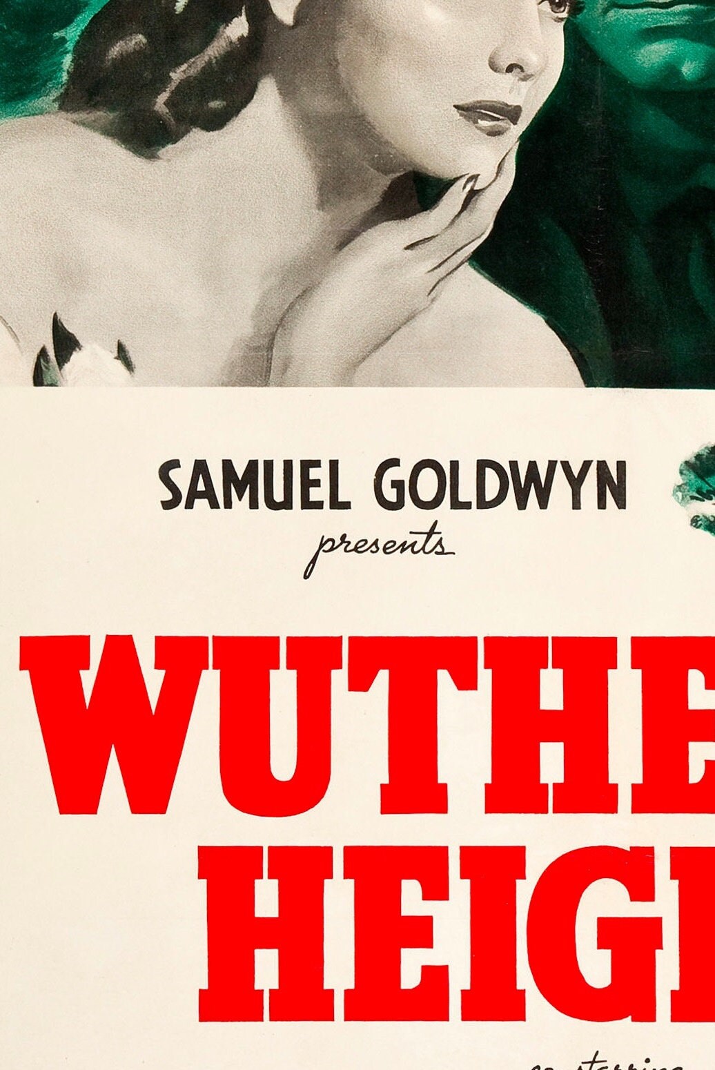 Wuthering Heights Movie Poster: Vintage Cinema Style Print