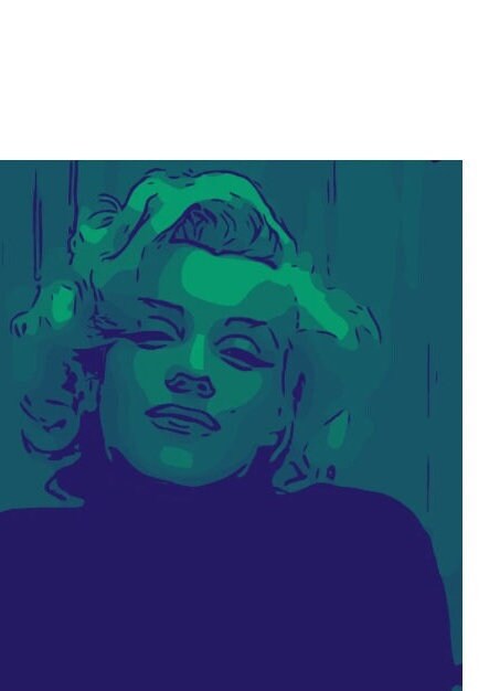 Marilyn Monroe Andy Warhol Print: Pop Art Film Star (A4/A3)