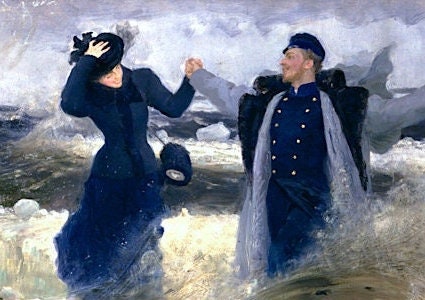 Ilya Repin: What Freedom! Vintage Sea Art Poster