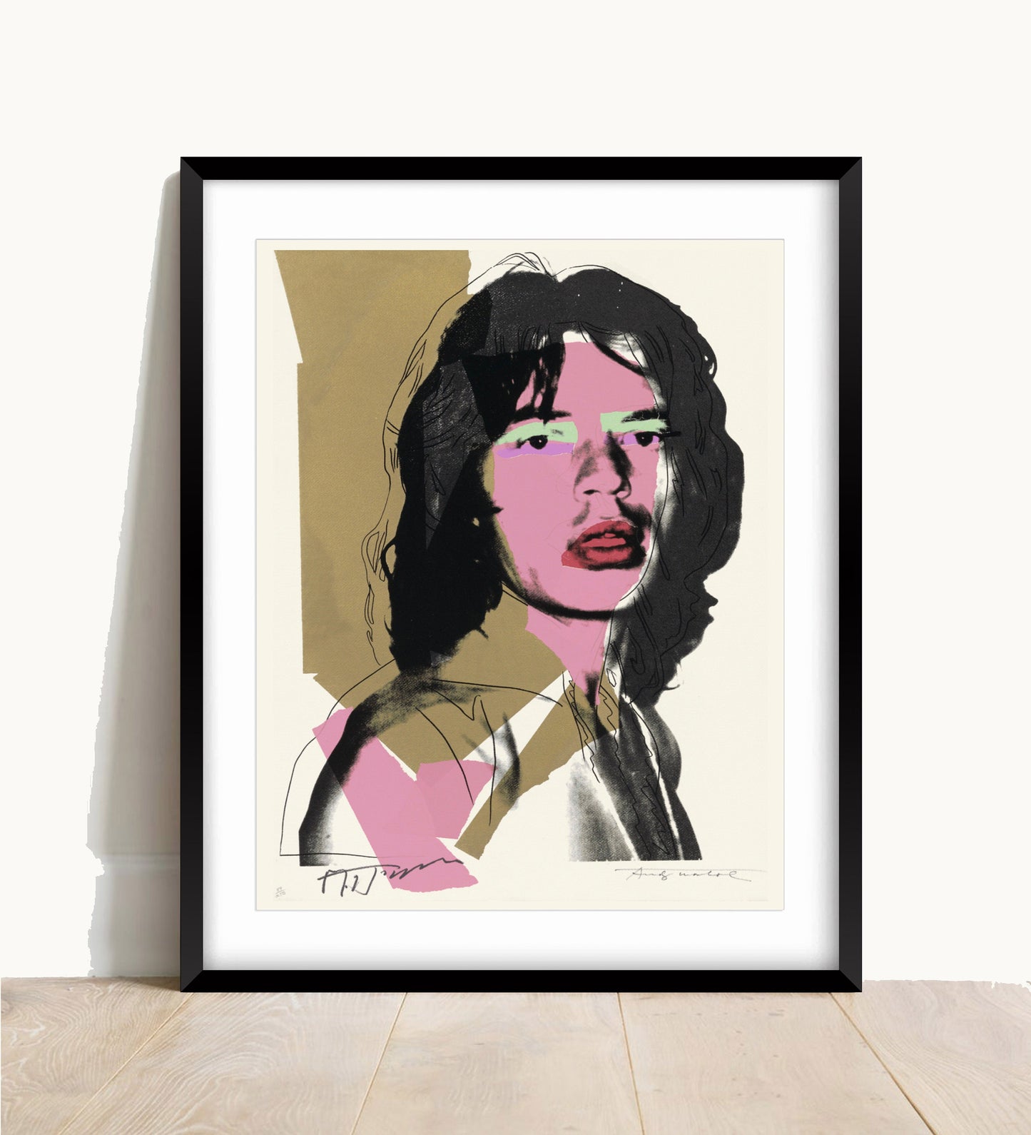 Andy Warhol, Mick Jagger Print