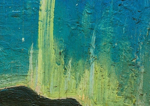 Tom Thomson Northern Lights Print: Vintage Canadian Art