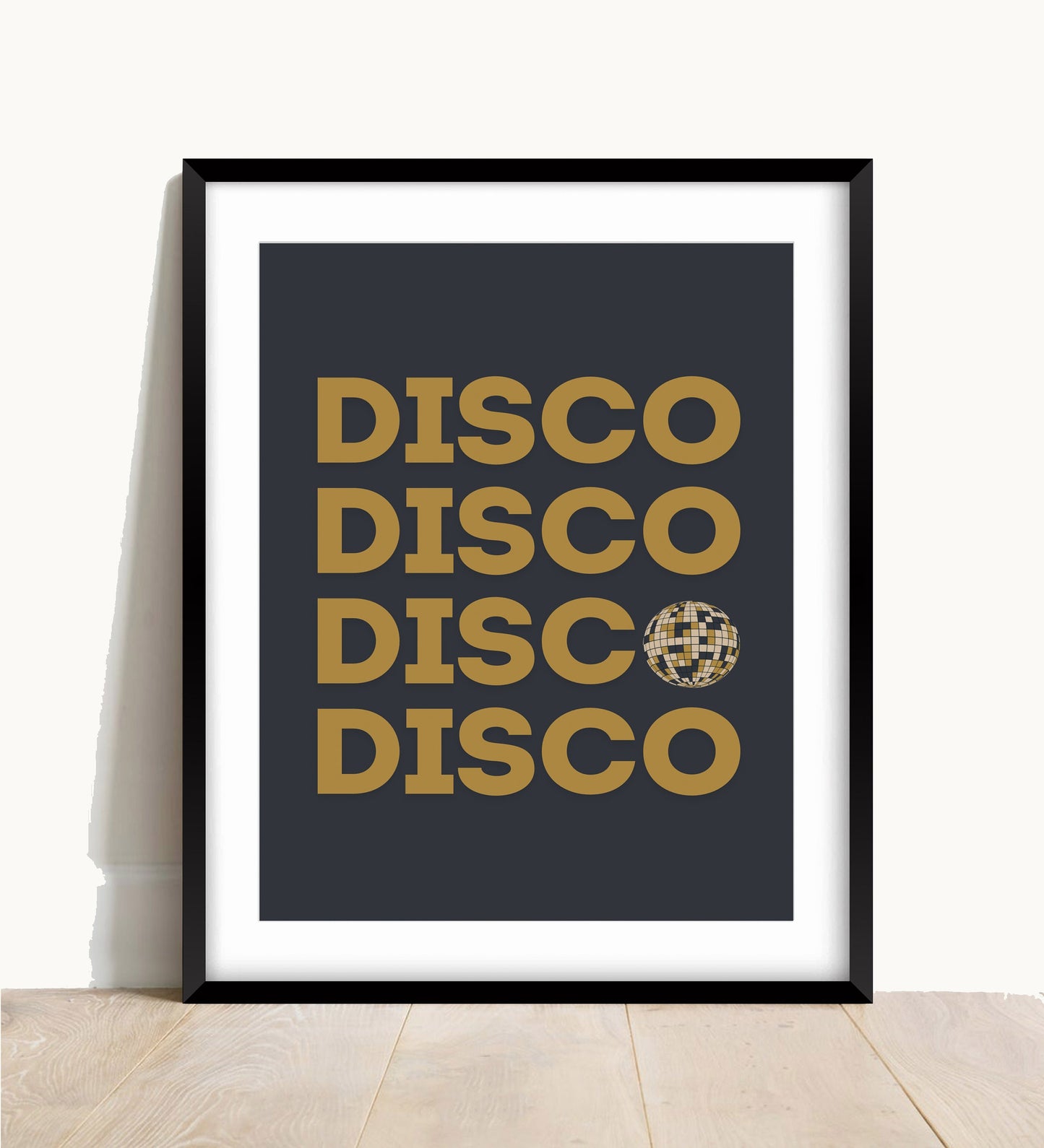 Disco Wall Print