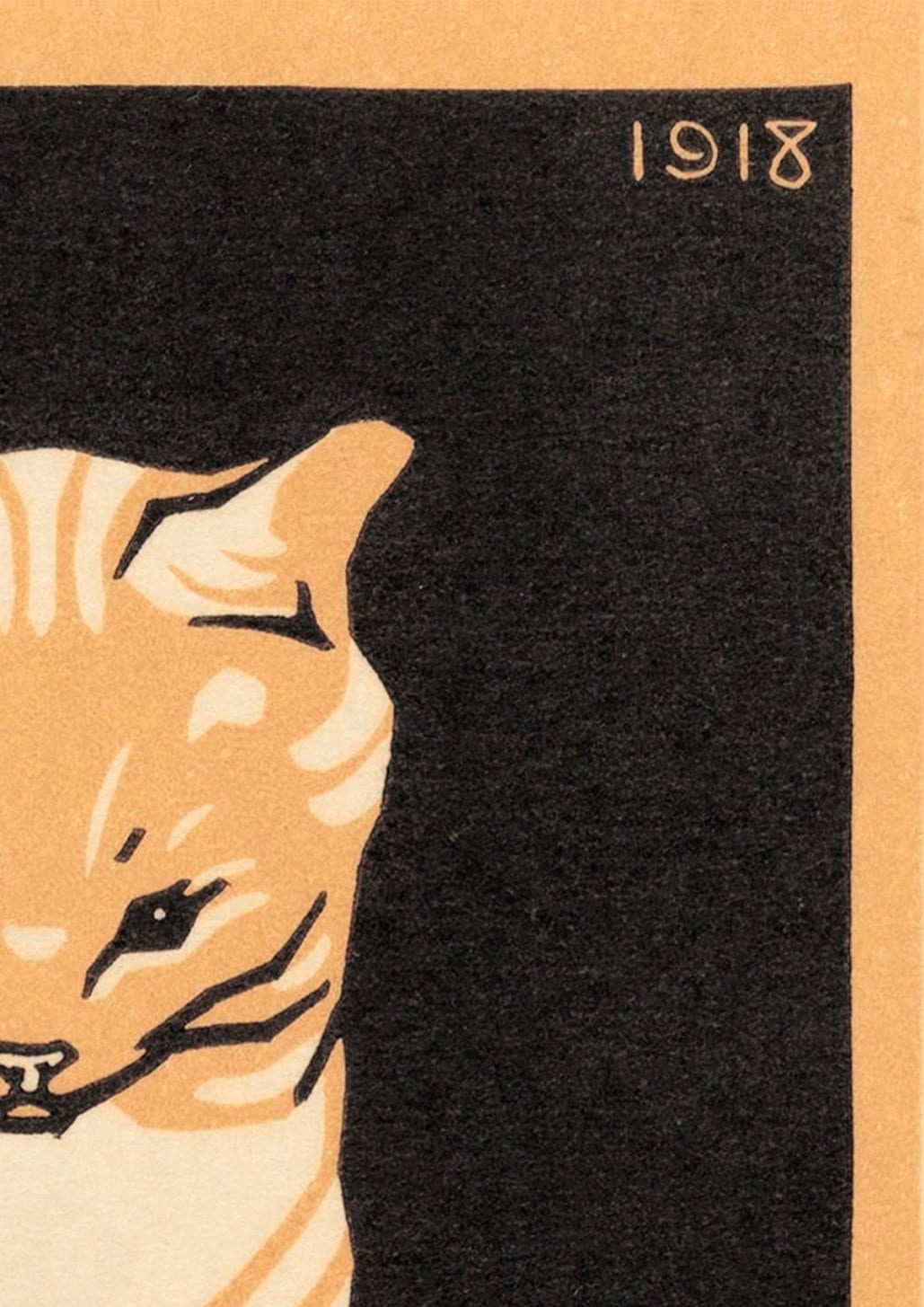 Art Nouveau Cat Print: Julie de Graag Vintage Poster