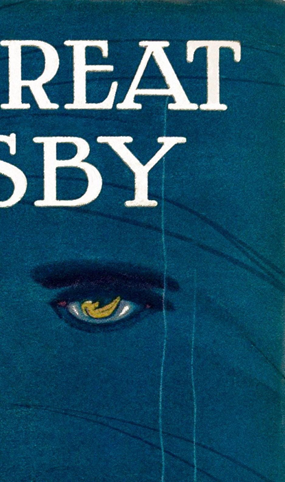 The Gatsby Book Cover Art Deco Print, 1925 Reproduction