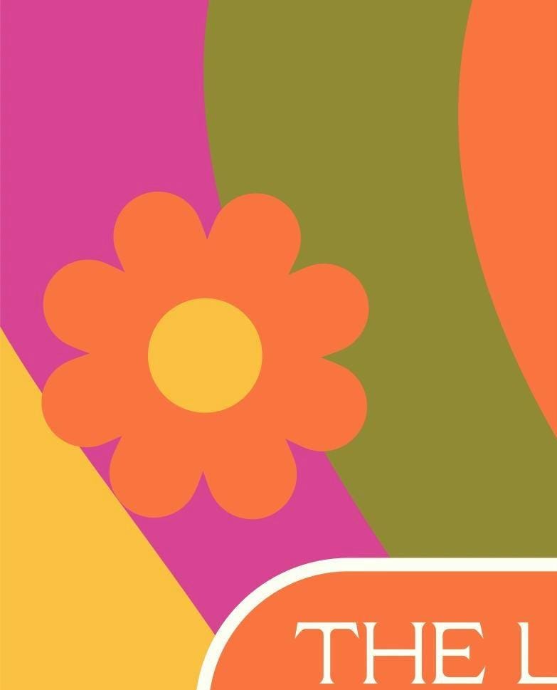 Personalized Bathroom Print: Floral Loo Poster, Funny Wall Art