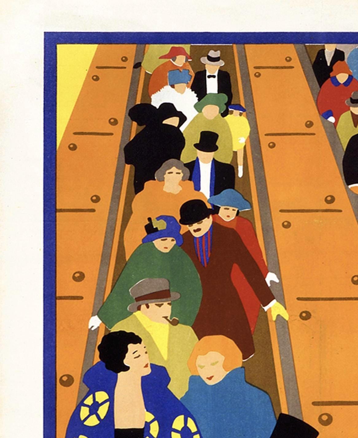 Vintage London Underground Art Print by Horace Taylor