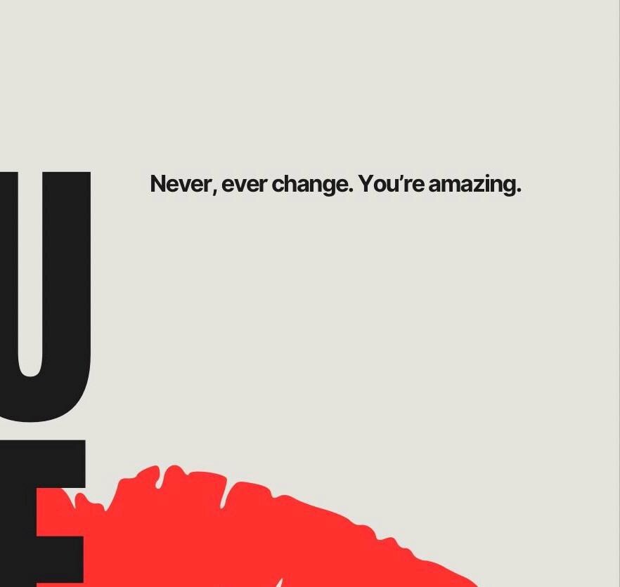 You Are An Icon Print, Typography Poster, Hallway Art