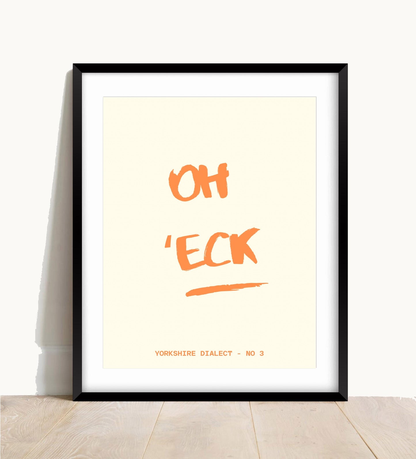 Yorkshire Dialect Print