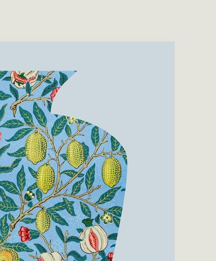 William Morris 'Four Fruits' Print: Vintage Exhibition Wall Art