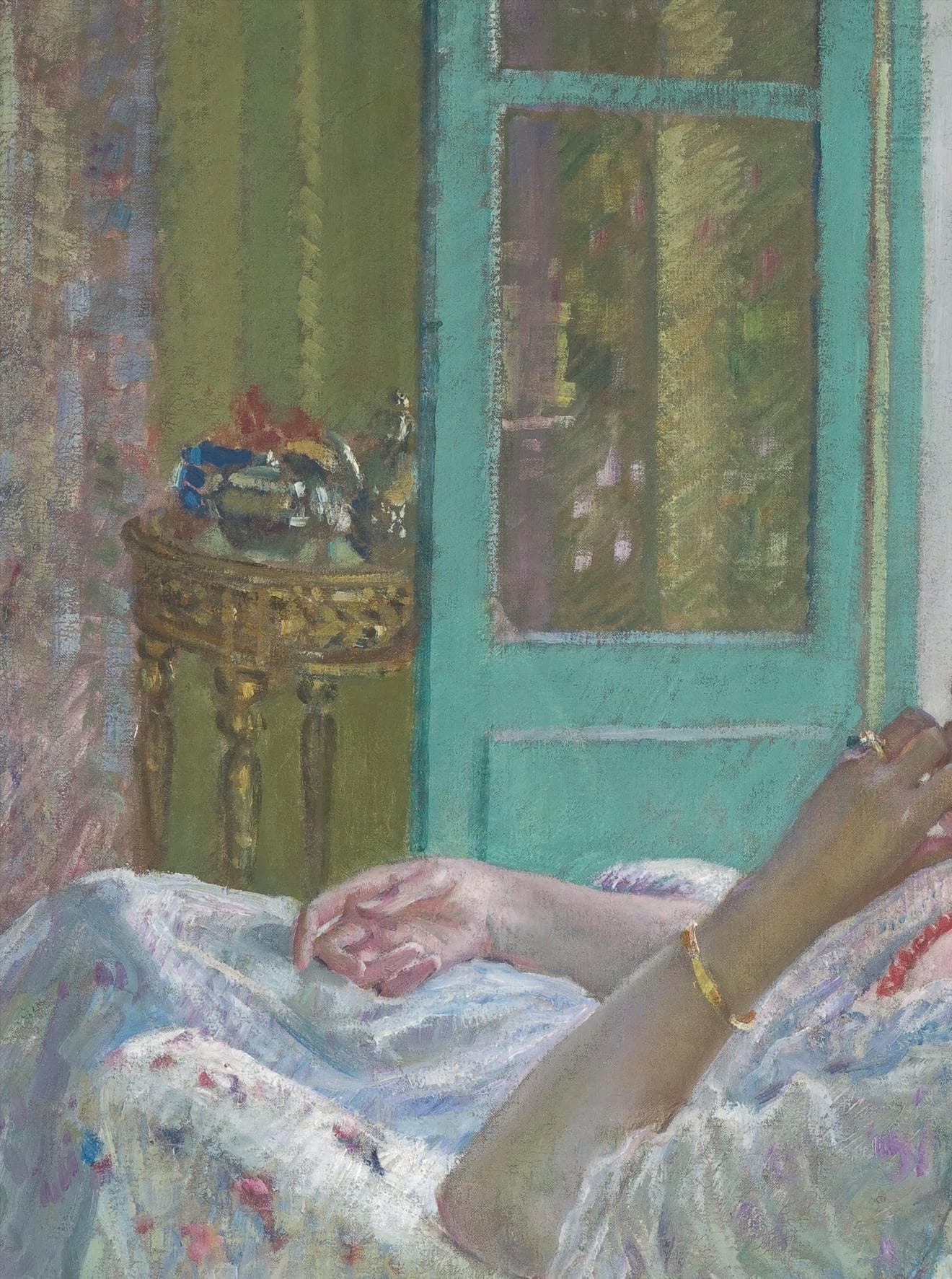 Frederick Carl Frieseke Wall Print, Afternoon Yellow Room