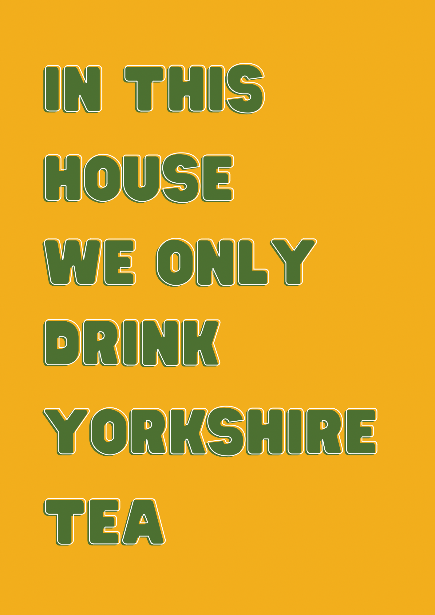 Yorkshire Tea Print