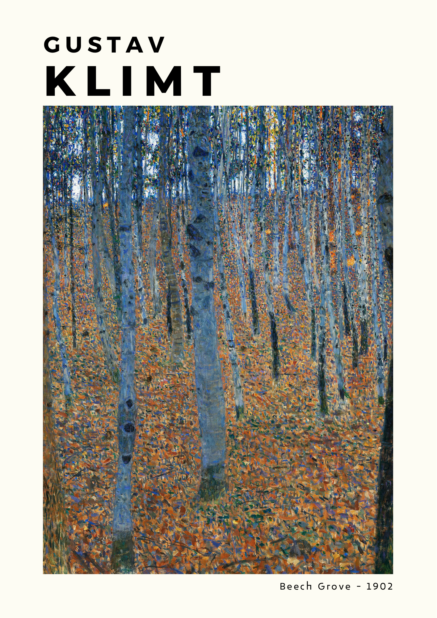Gustav Klimt, Beech Grove Print