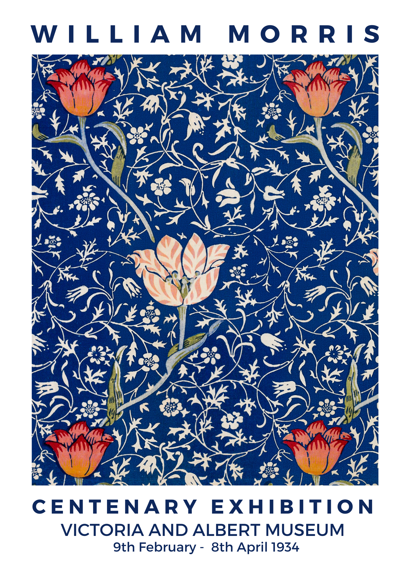 William Morris Print, Medway Pattern