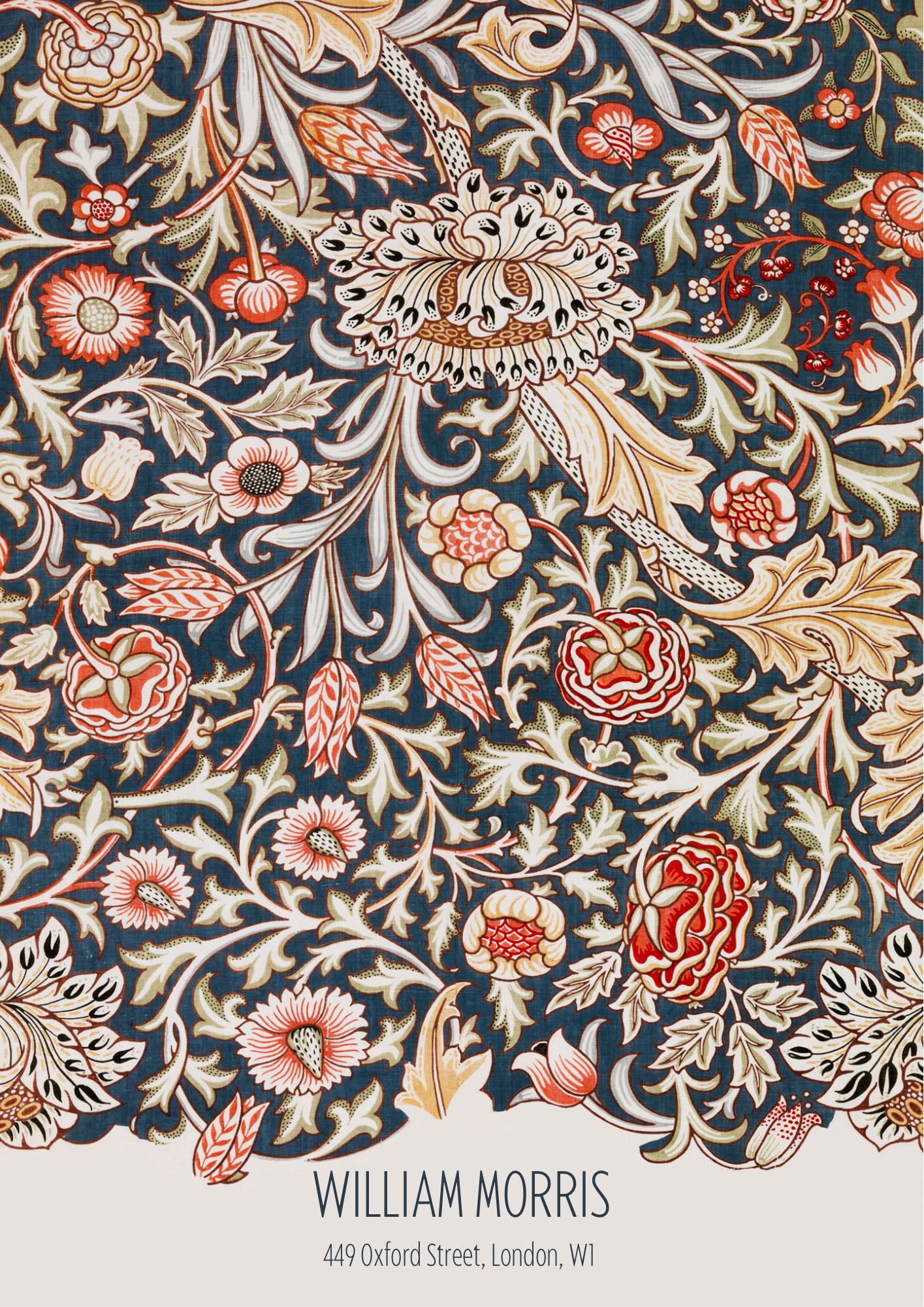 Trent Pattern Print, William Morris