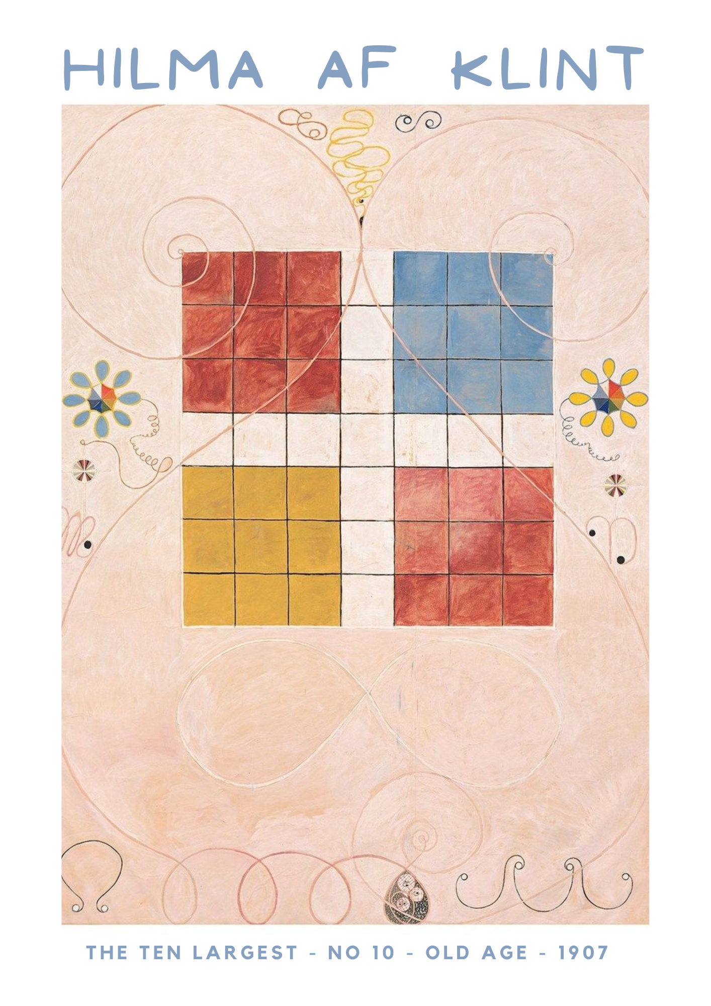Hilma Af Klint, The Ten Largest No.1 Print