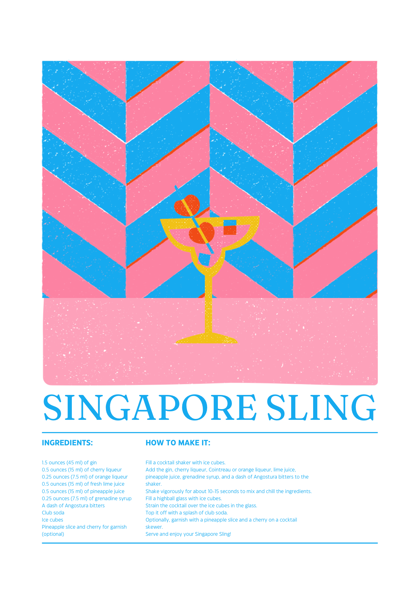 Cocktails Print