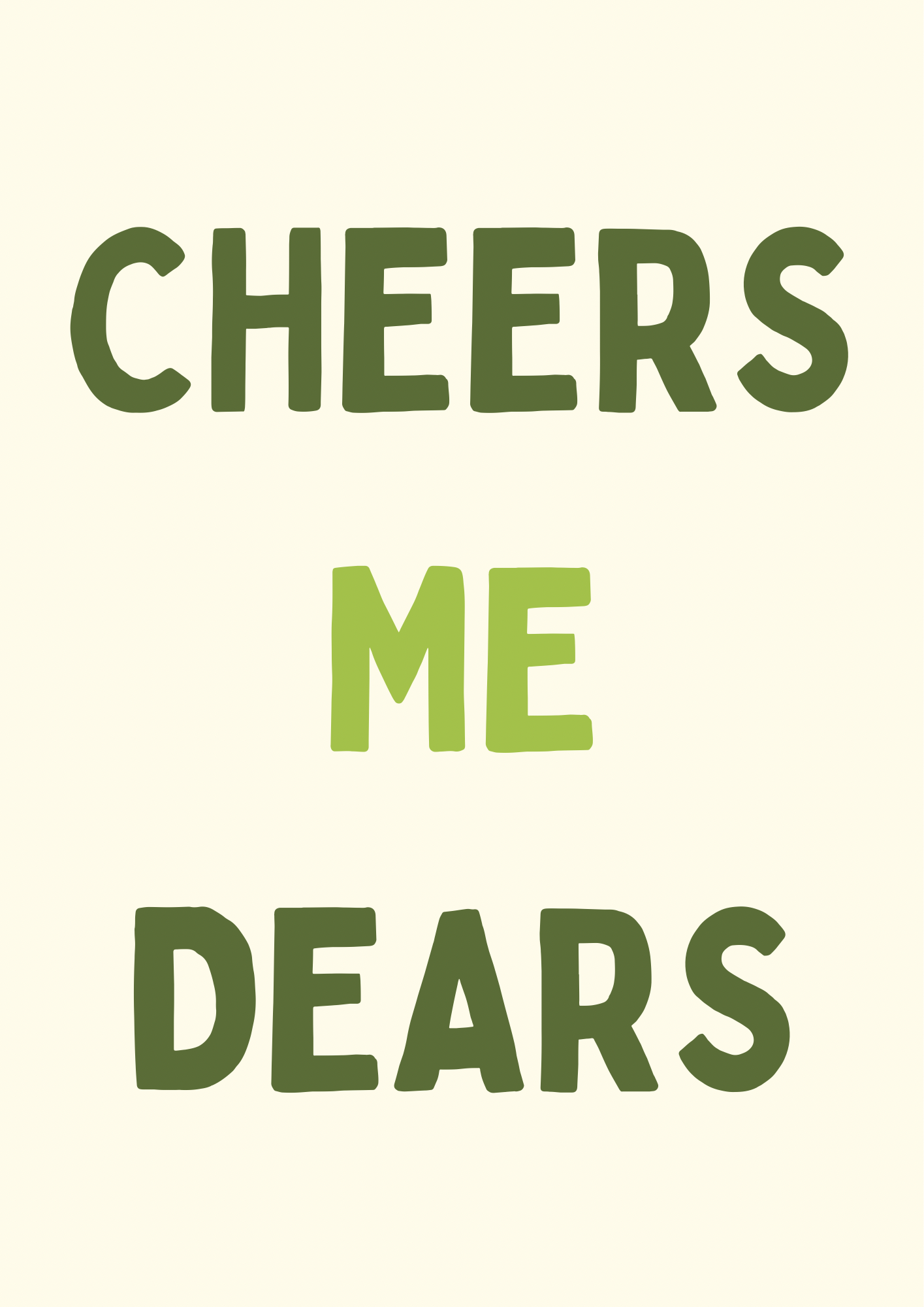 Cheers Wine Print