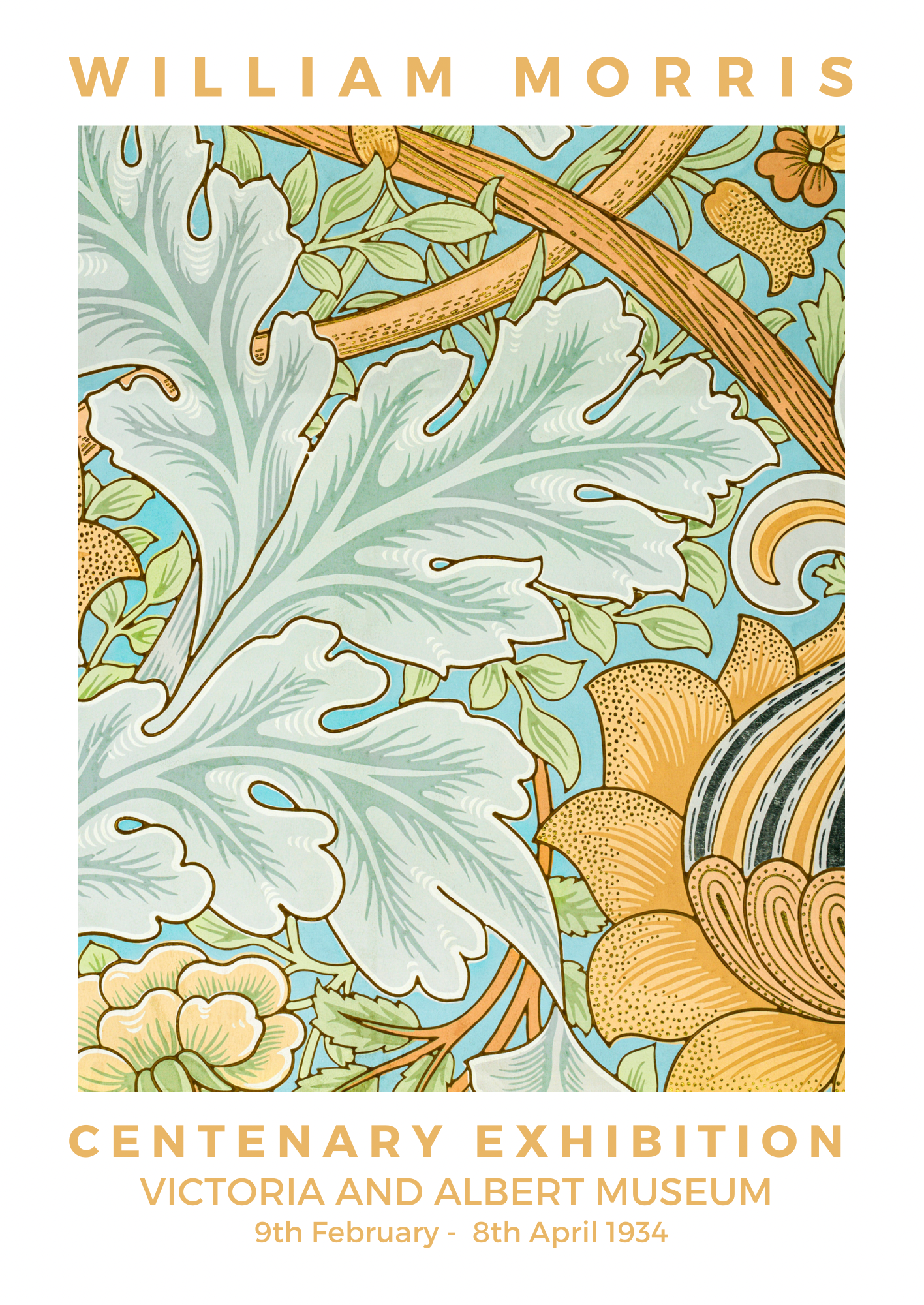 William Morris Print, St Jame’s Design