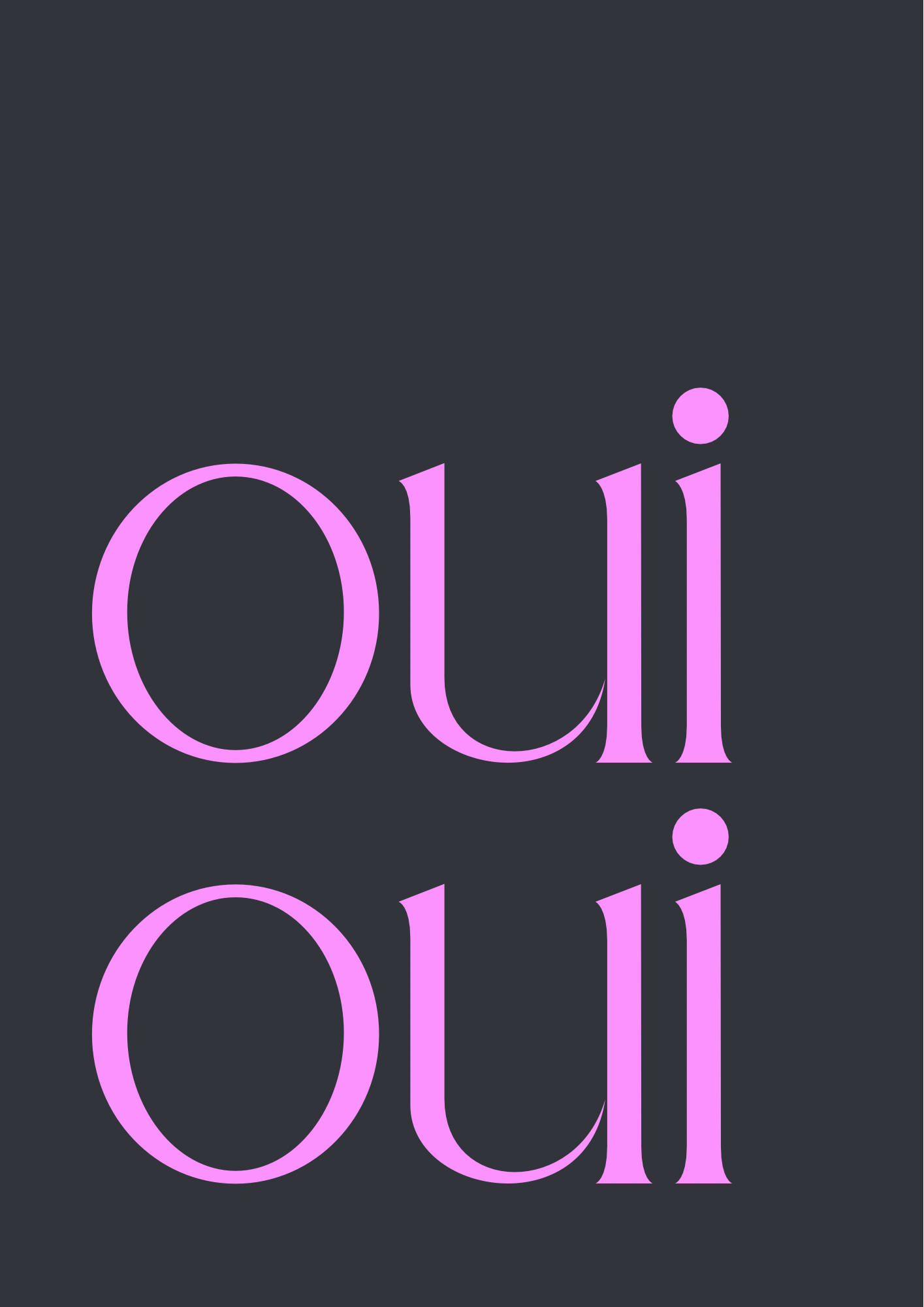 Oui Oui Print
