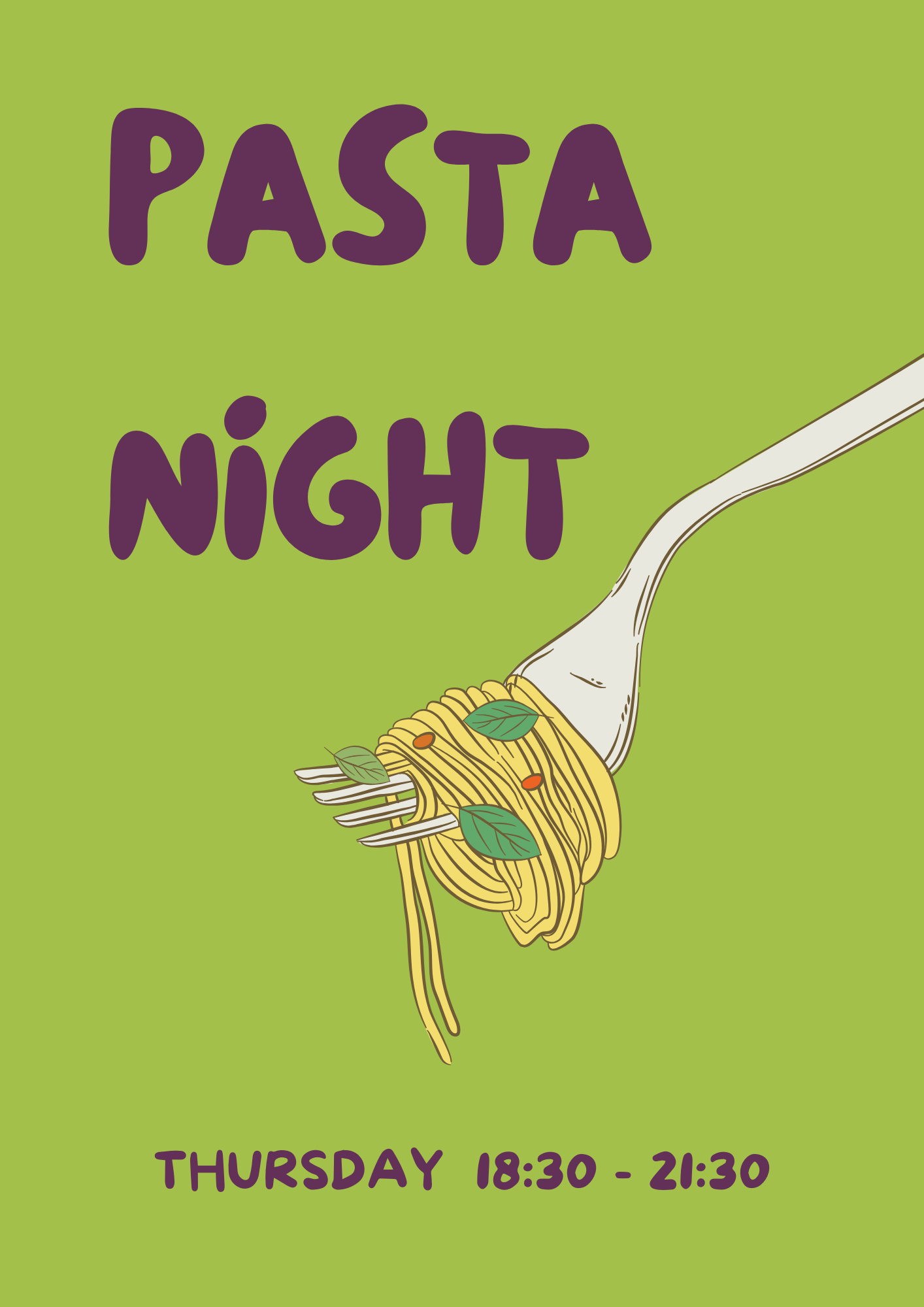Pasta Night Print