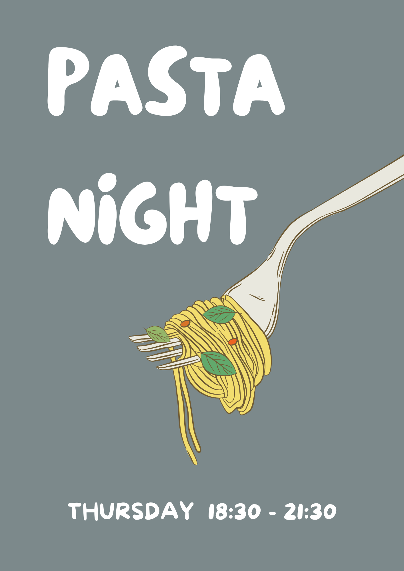 Pasta Night Print