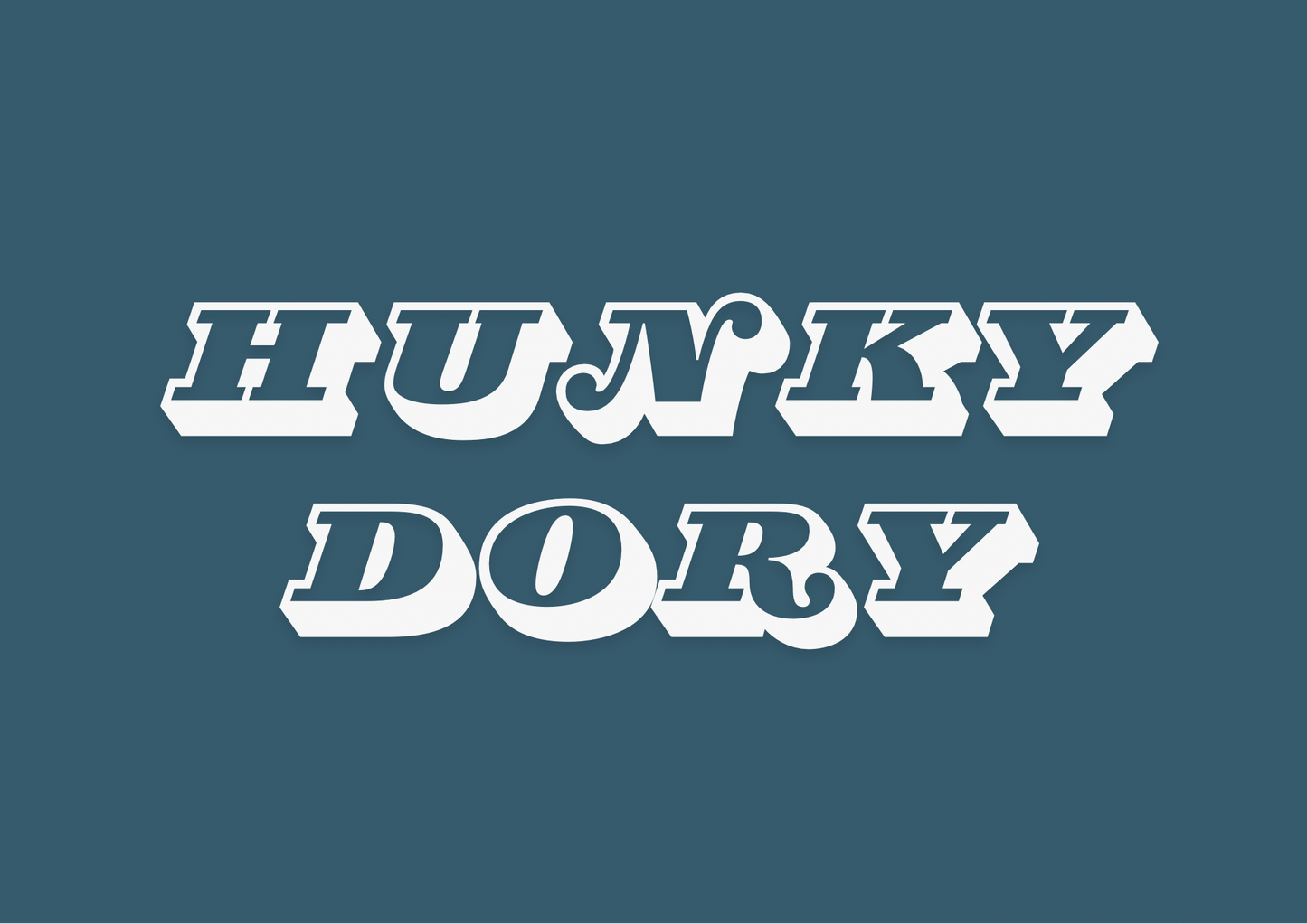 Hunky Dory Wall Print
