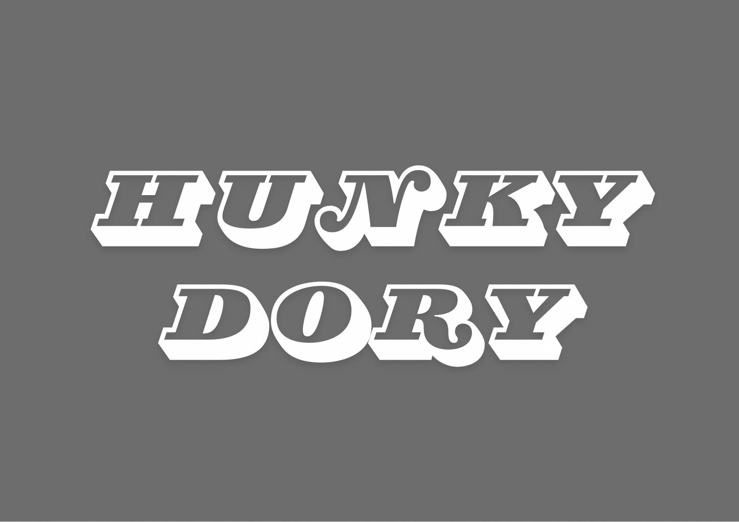 Hunky Dory Wall Print