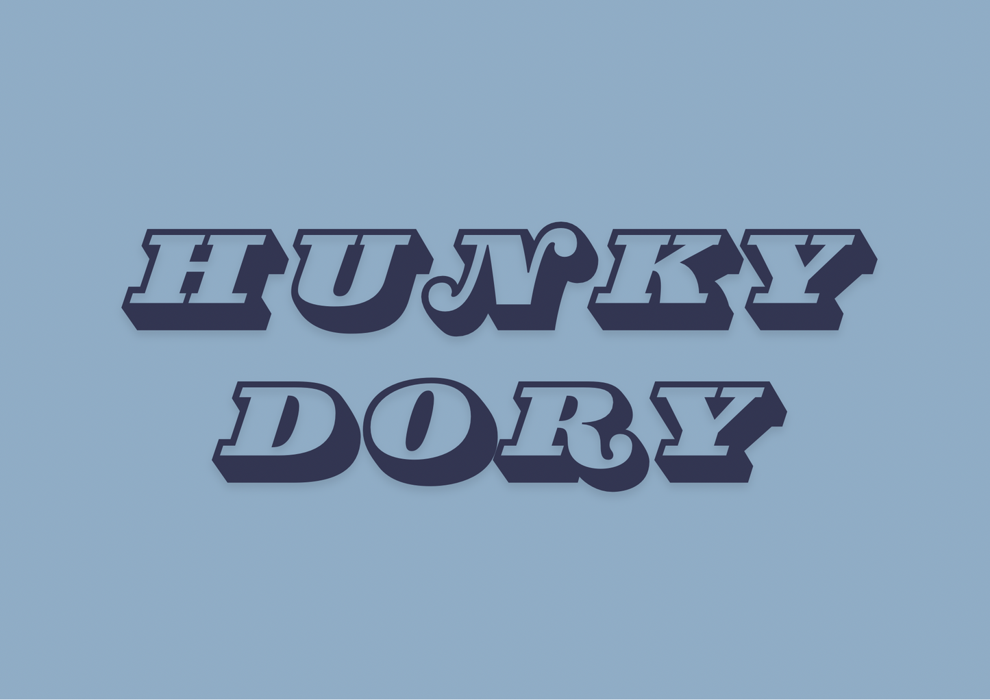 Hunky Dory Wall Print