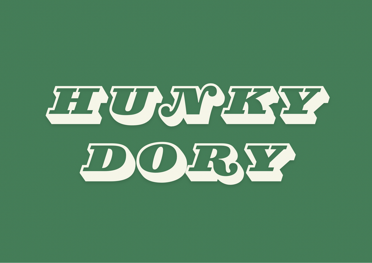 Hunky Dory Wall Print