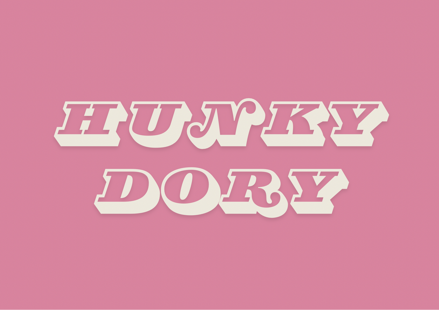 Hunky Dory Wall Print