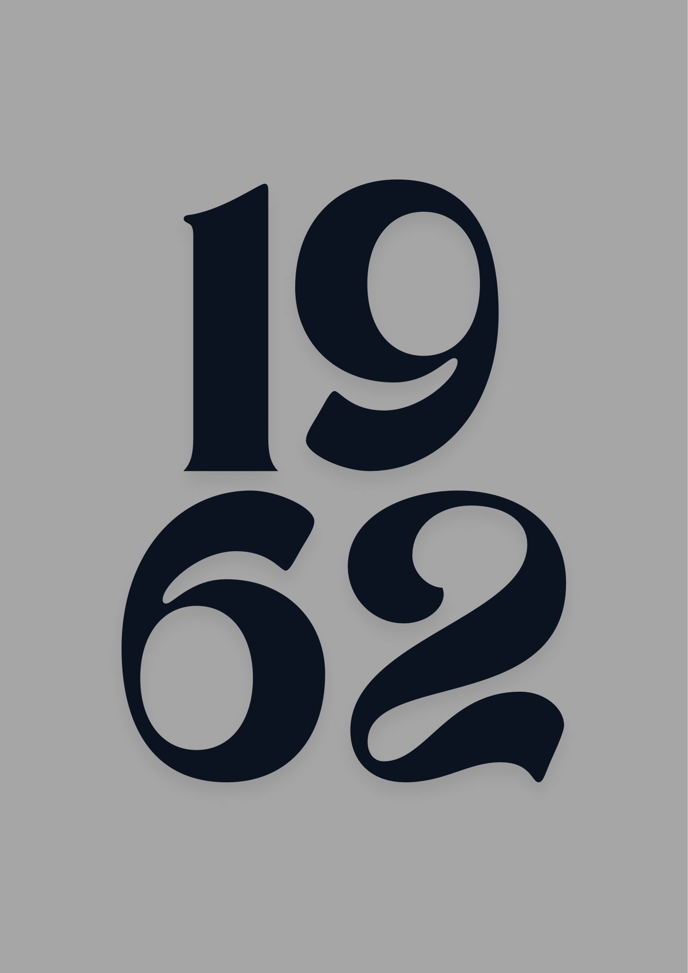 Personalised Year Wall Print