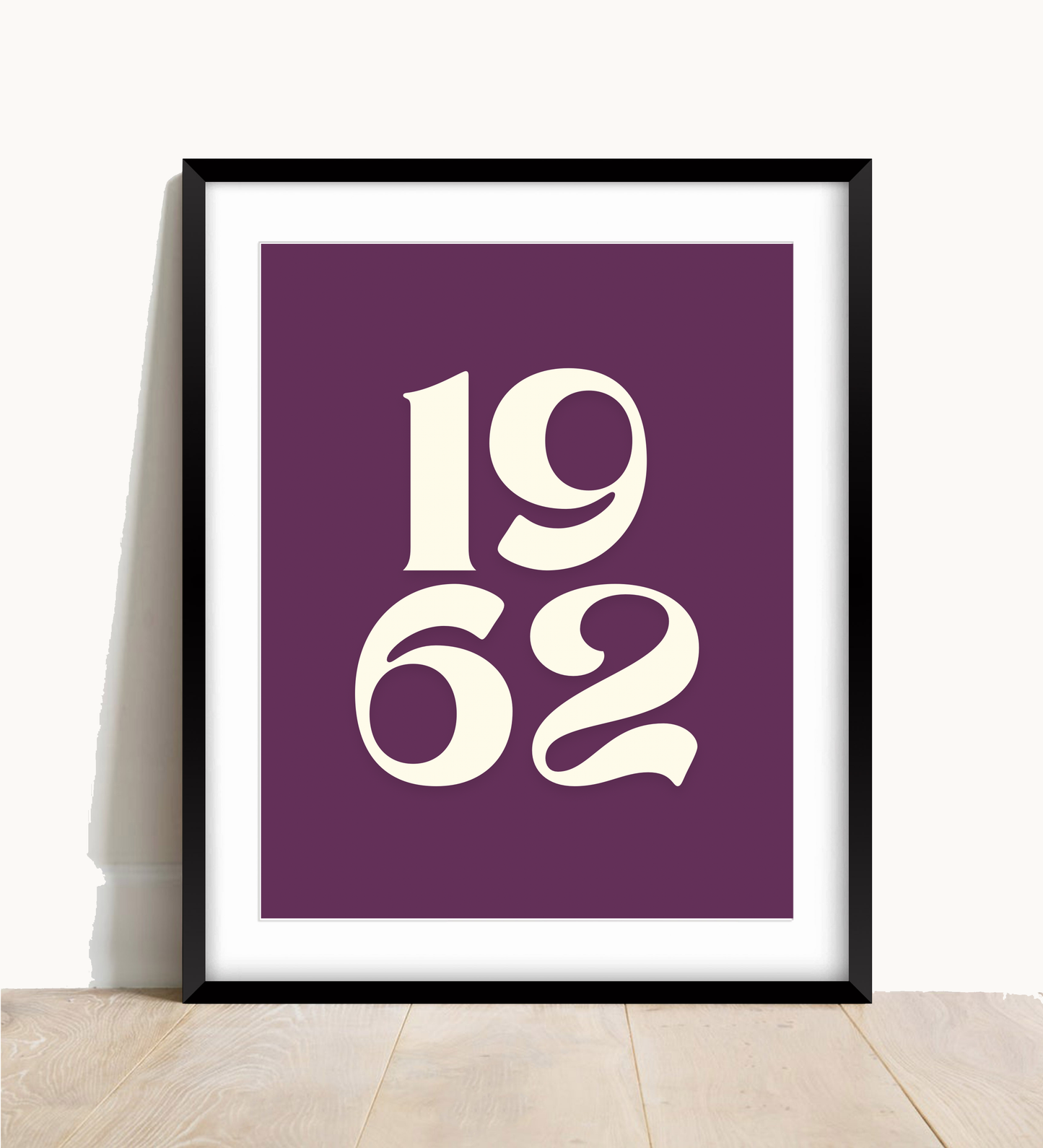 Personalised Year Wall Print