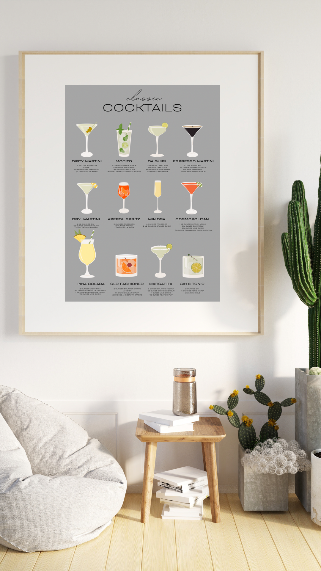 Cocktails Print