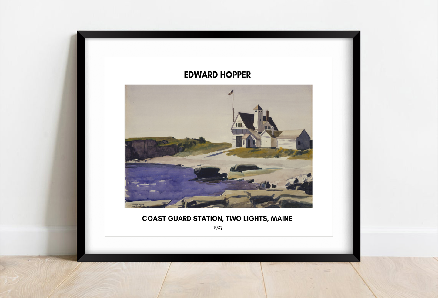 Coast Guard Station, Edward Hopper