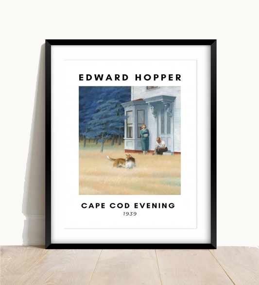 Edward Hopper, Cape Cod Evening, Print