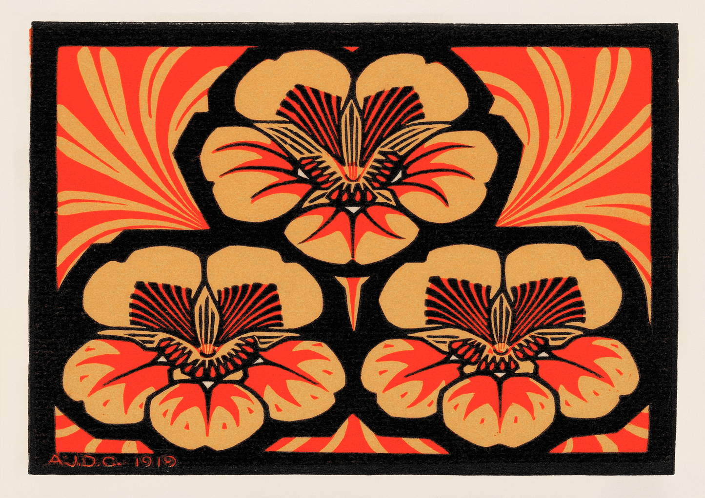 East Indian Cherry Print, Julie de Graag