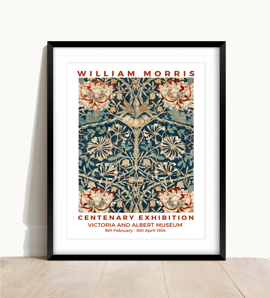 William Morris Honeysuckle Print