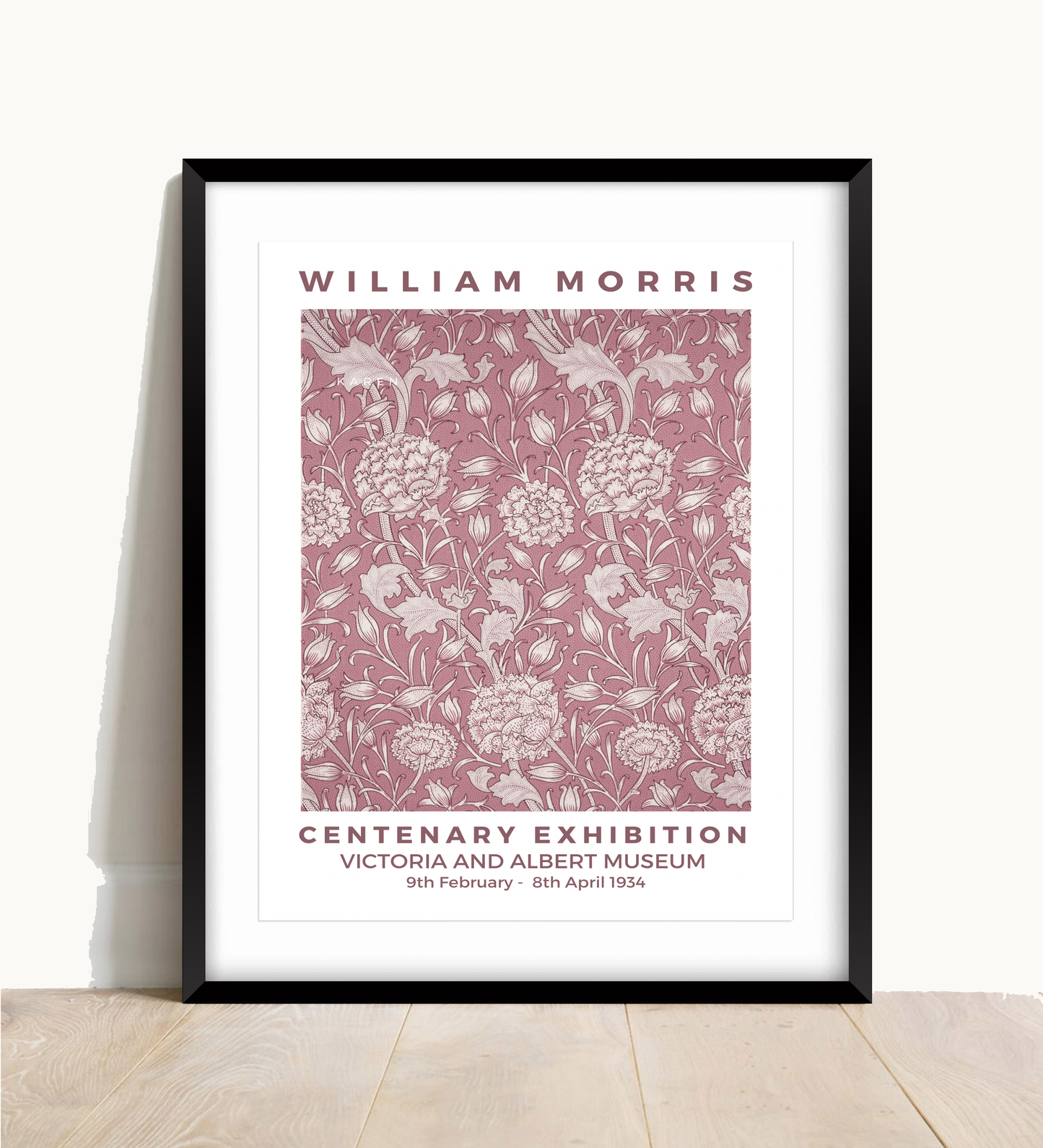 William Morris Print, Wild Tulip Pattern