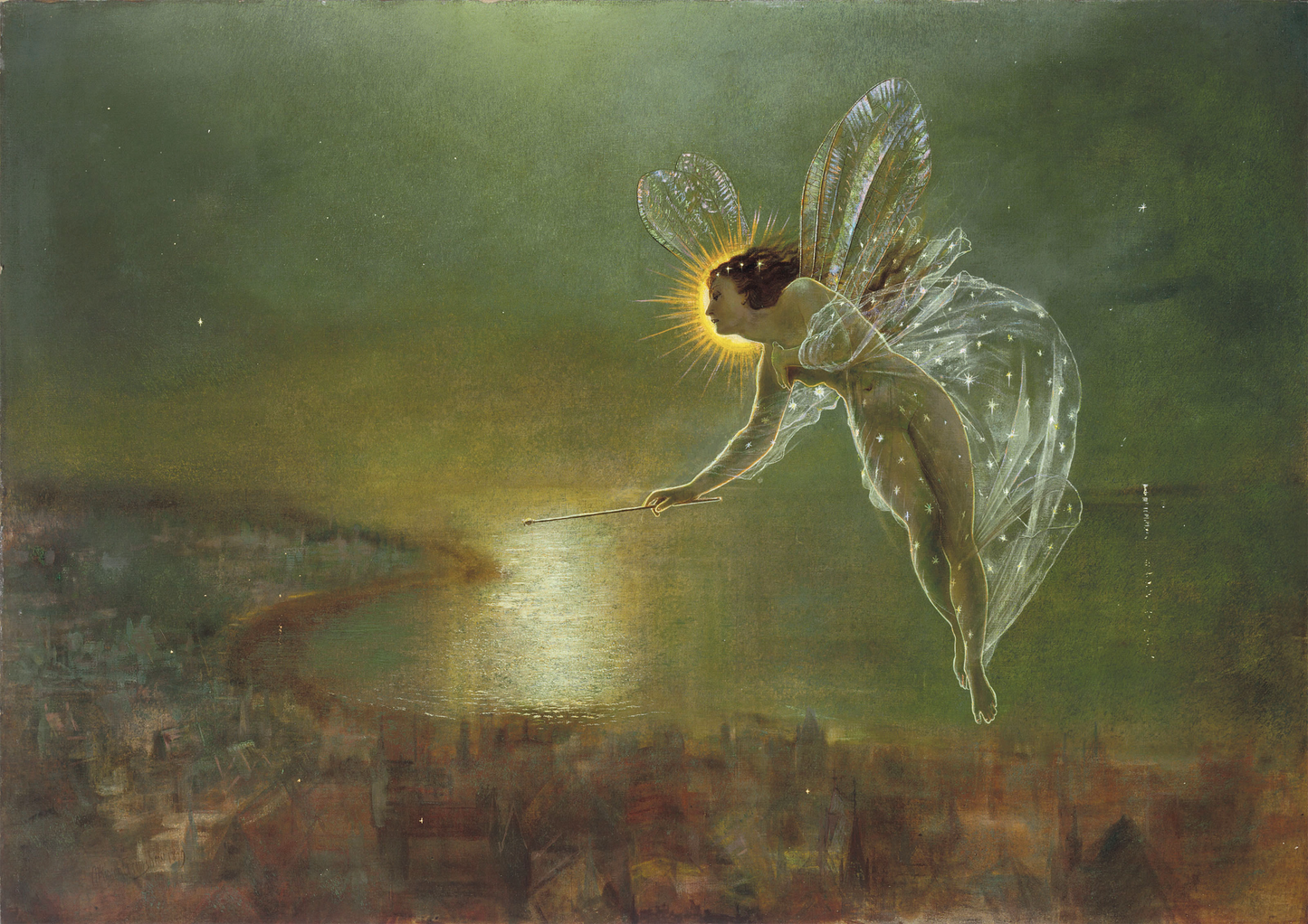 John Atkinson Grimshaw, Spirit of the Night Print