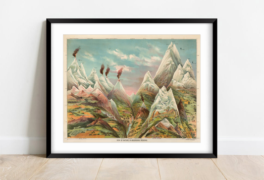 Levi Walter Yaggy, View of Nature in Ascending Regions Print