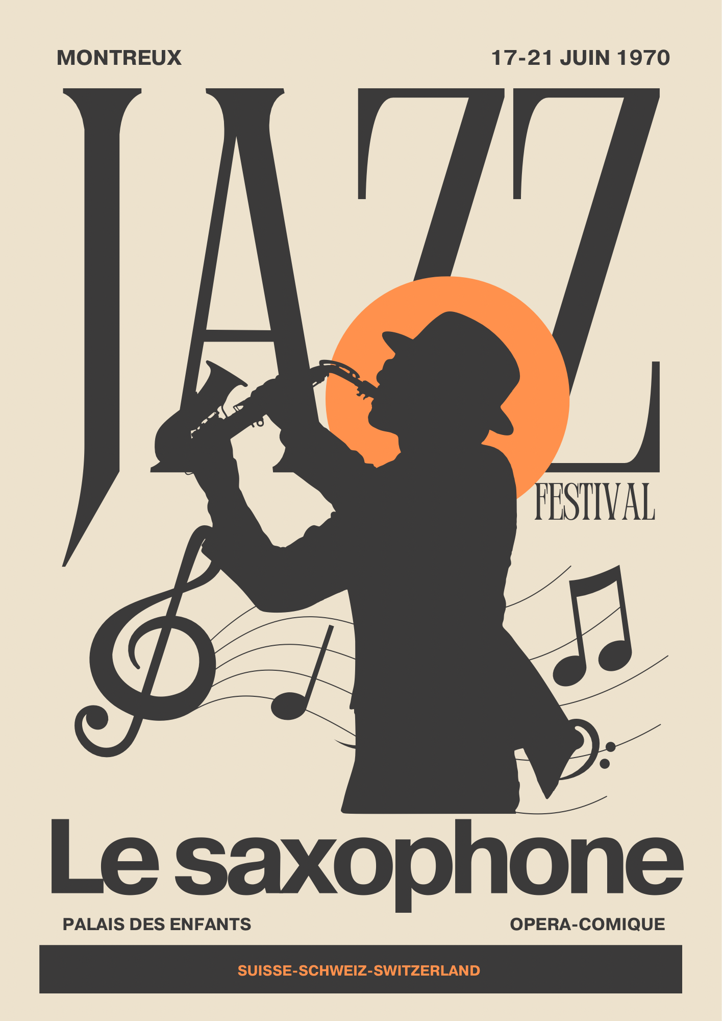 Montreux Jazz Festival Print