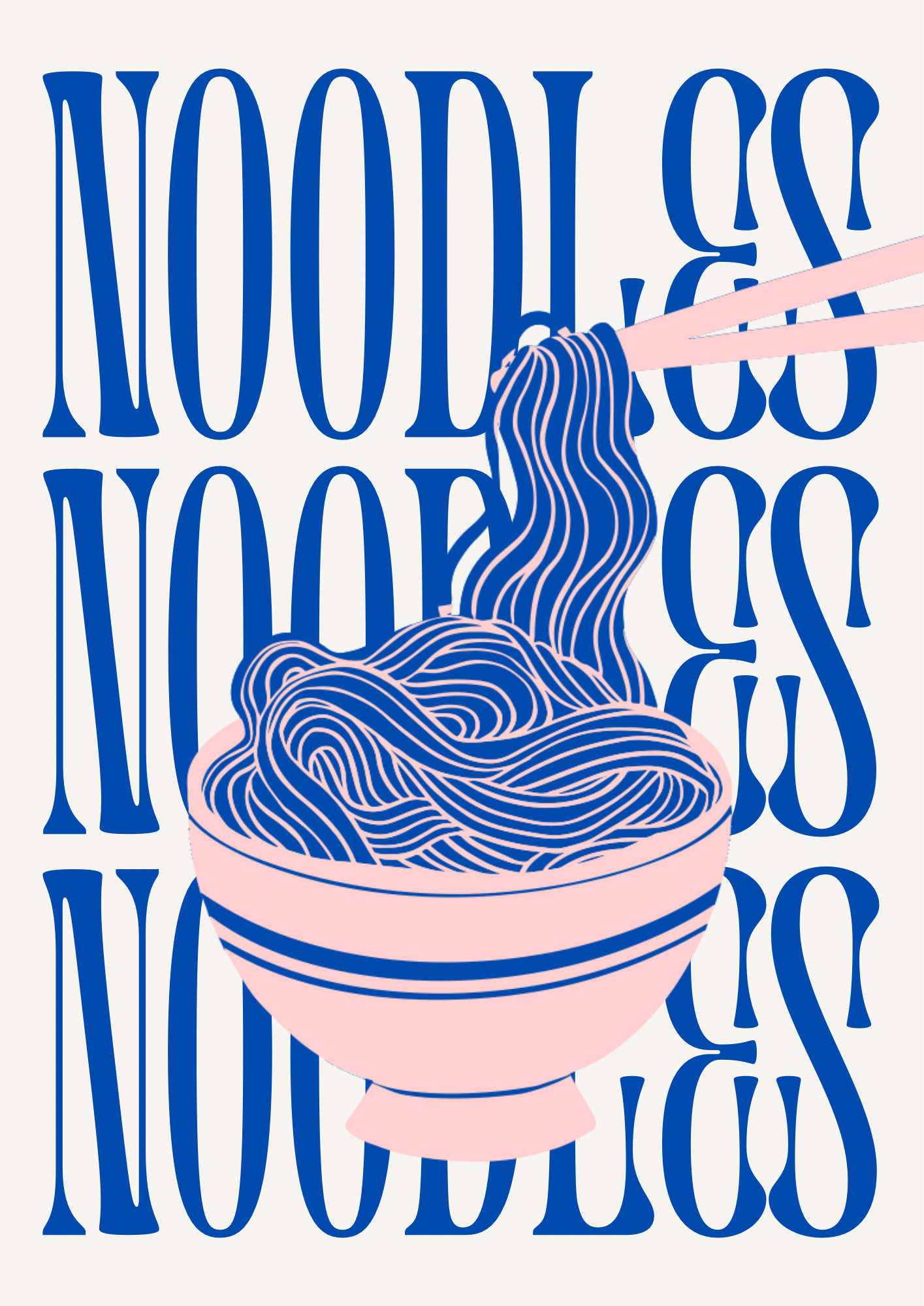 Noodles Print